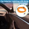 A ABSOPRO 2m EL Wire Cable LED Glow String Lights Car Interior Lighting Strip