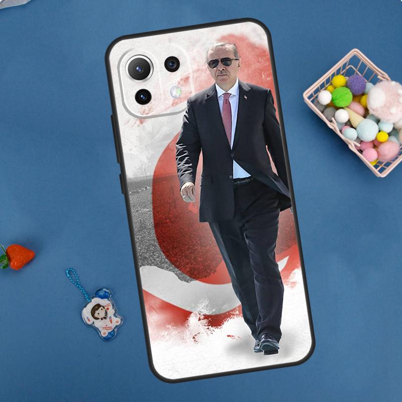 

President Turkey Recep Tayyip Erdogan Case For Xiaomi 14T Pro 13T 11T 12T 13 14 15 Ultra POCO X7 Pro X3 X5 X6 F5 F6 M6 Pro Cover Xiaomi 14