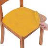 Velvet Dining Chair Cover Soft Stretch Chair Seat Furniture Protector Covers Easy Fitted Removable Seat Slipcover Luxury Decor