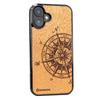 Bewood Wooden Case for iPhone 16 Plus Traveler Merbau