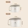 304 Stainless Steel Heat-Insulated Soup Mug 1100/1700ml Dormitory Lunch Box Soup Cups  On-the-Go