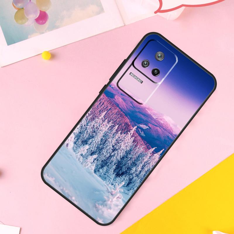 Winter Landscape Case For Xiaomi 13 14 Ultra 12 Lite 11T 12T 13T Pro POCO M6 Pro X6 X5 X3 F3 F5 M5s Cover