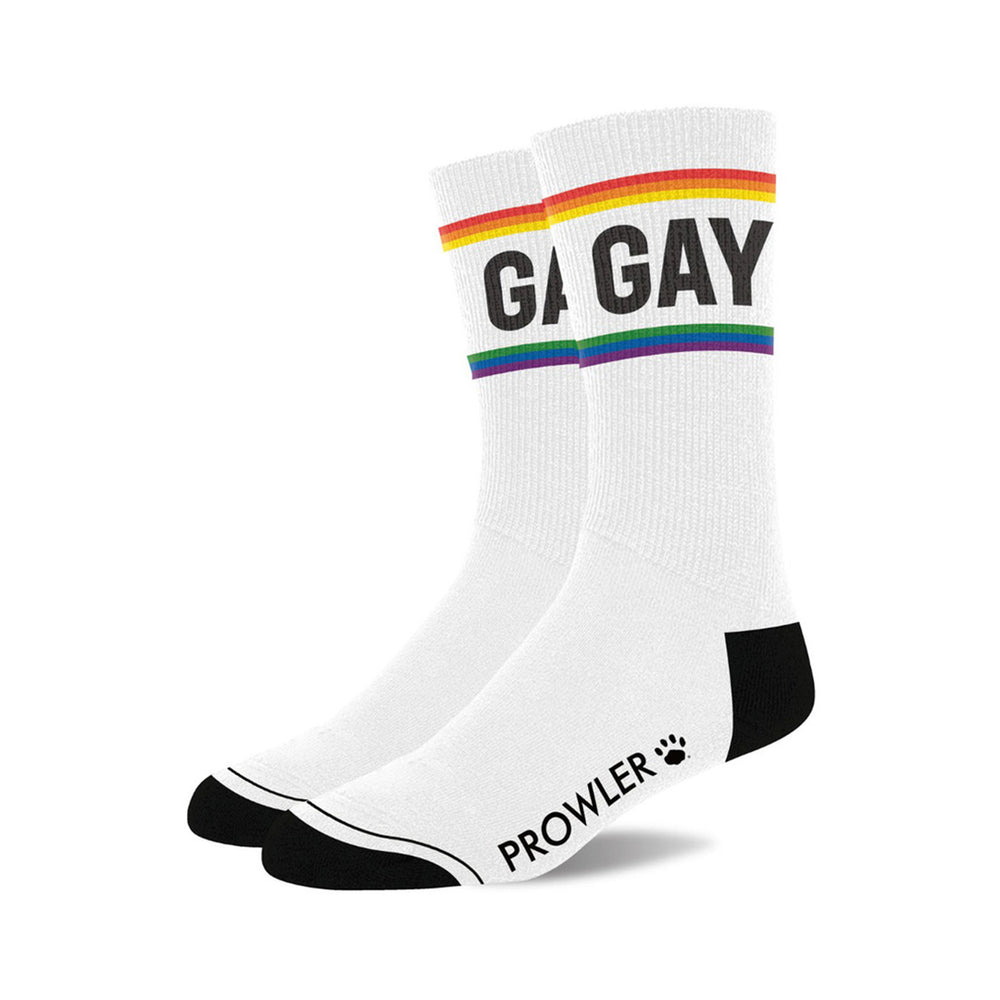 Chaussettes Gay Blanc-Rainbow - Prowler RED - CHAUSSETTES
