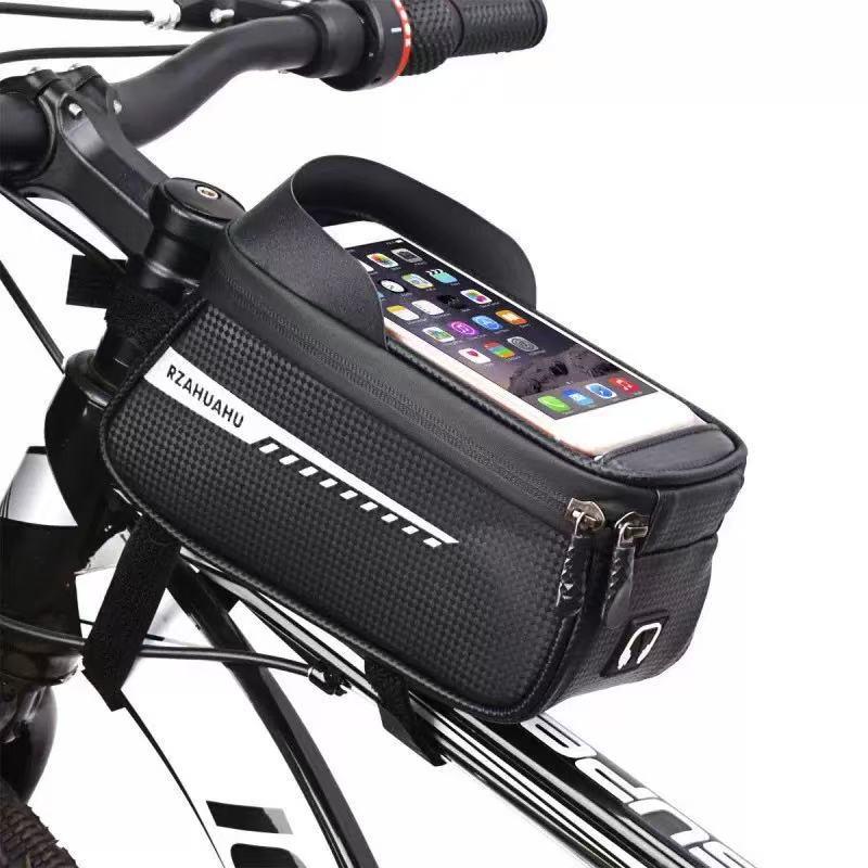 Hard Shell Bicycle Rear Seat Storage Bag - Mountain Bike Tail Bag & Rear Rack Pannier