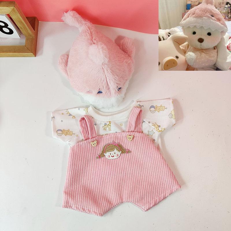 Hochwertiges handgefertigtes Gelenk-Bär Plüschtier Wechselkleidung Ersetzbares Kleid für Puppenkleidung Geburtstag für Kinder Geburtstagsgeschenk cloth only no bear