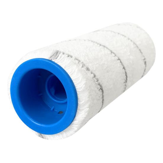 2Pcs Replacement Brush Roller Low Noise Washable Microfiber Hard Floor Cleaner Roller for