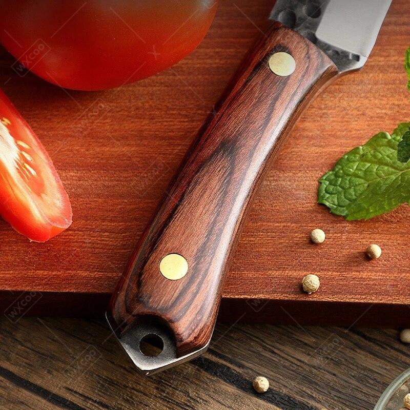 Professional Japanese Knife Meat Cleaver Bone Cleaver Forging Knife Stainless Steel Kitchen Knife Cooking Tools Boning Knife