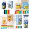 Wooden Color Sorting Bucket For Toddlers Early Education Toy For Color Recognition And Cognitive Development