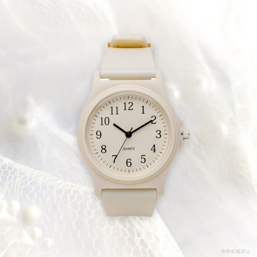 Fieldwork Women's Analog Watch with Urethane Band, Ivory, Fizz, PP001-1