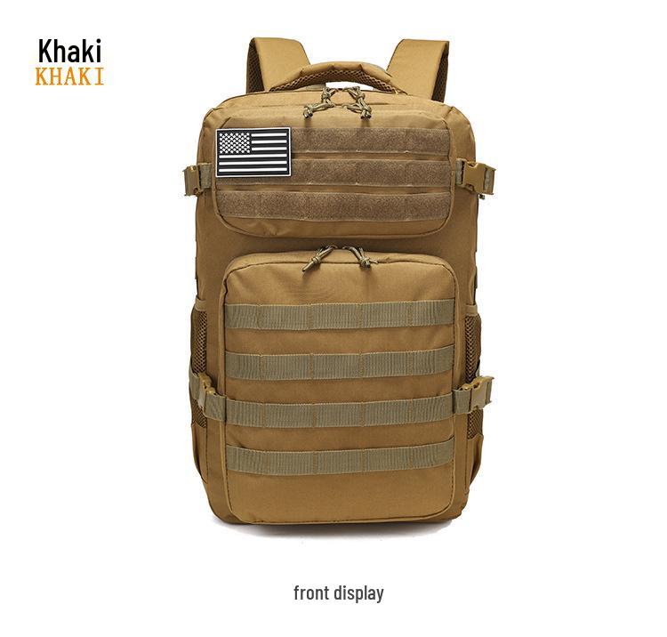 Camouflage 35L Tactical Outdoor Backpack for Mountaineering, Cycling, Hiking, and Camping.