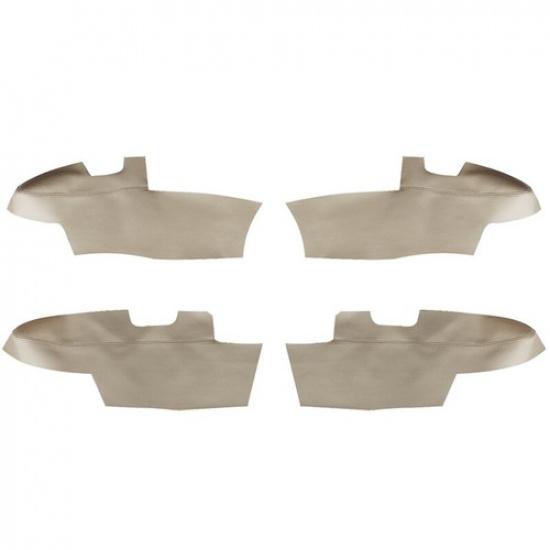For Hyundai Santa Fe 2006-2011 Front Right Door Armrest Leather Cover Beige | Durable