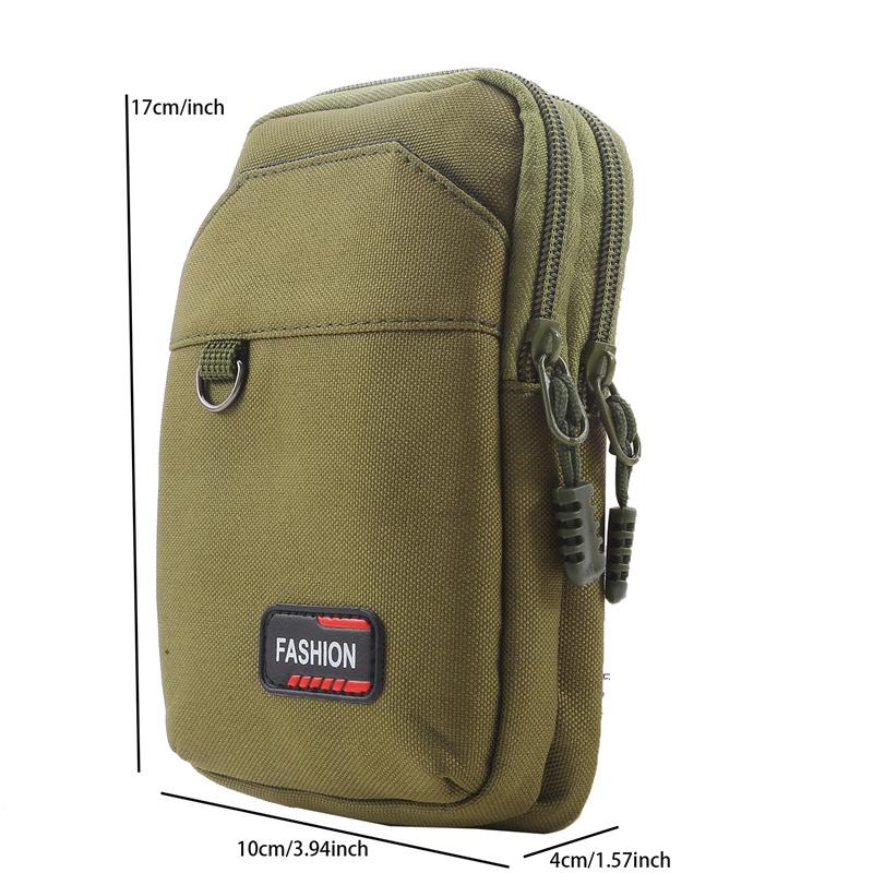 Oxford Bag Outdoor Molle  Waist Fanny Pack Men Phone Pouch Camping Hunting Waist Bag EDC Gear Purses