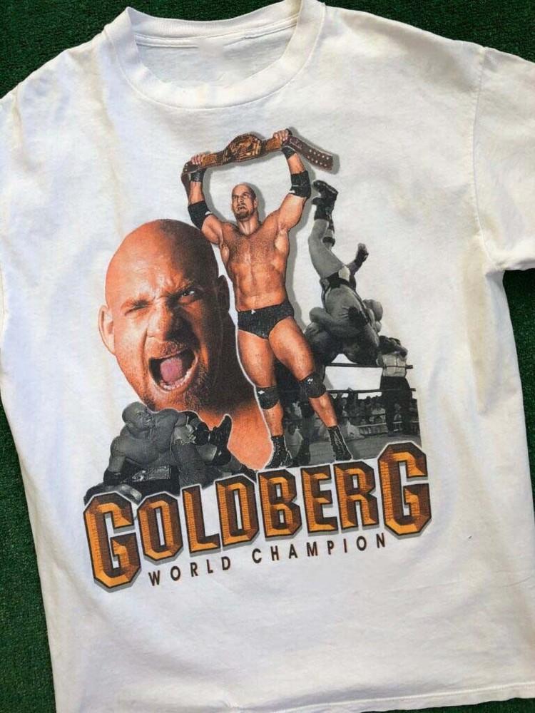 

Goldberg World Champion Oneita T-Shirt Cotton For Men Tee Size S-4XL Unisex T-Shirt L