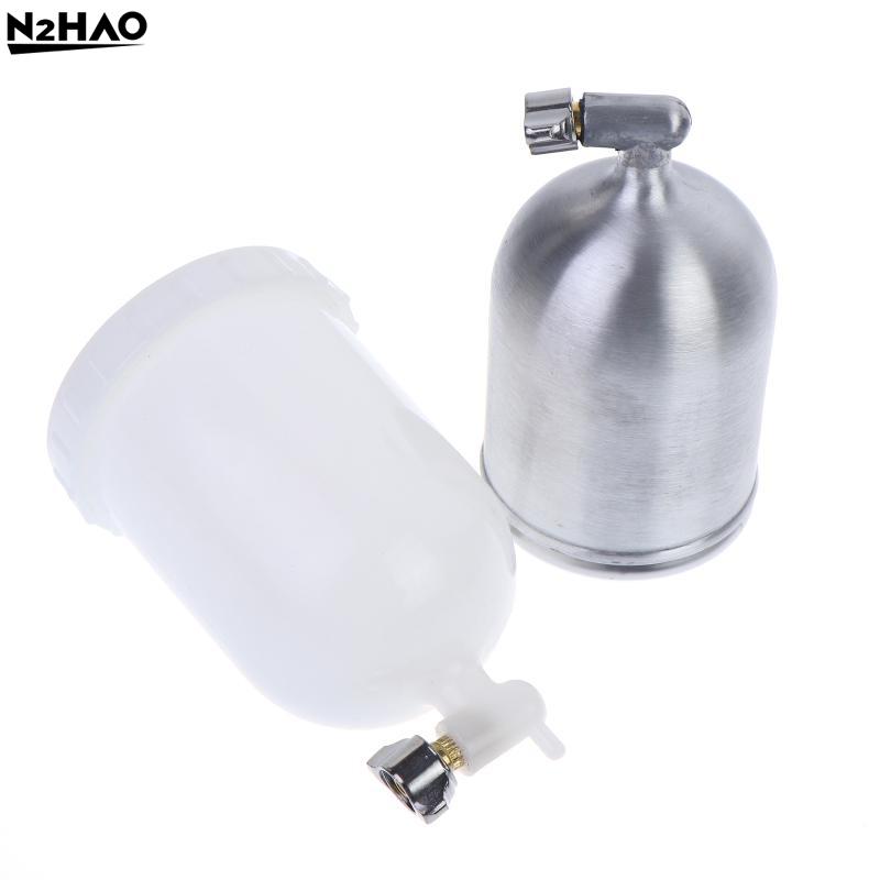 400CC Paint Spray Pot Plastic/Aluminum Spray Paint Pot Air Gravity Feed Sprayer Cup Pneumatic Tool Accessor For F75 W101 W71 W77