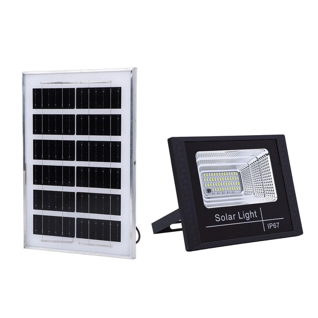 LED Solar Floodlight IP67 Water Proof Auto Dusk To Dawn Sensor Solar Security Light for Outdoor Yard Balcony Garage Garden