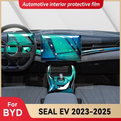 For BYD SEAL EV Electric 2025 Car Interior Center Console Screen Protective Film Anti-scratch Repair Sticker Accessories