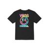 Vans Fun Print Loose Short Sleeve T-Shirt Unisex Tops Black VN0A5HAOBLK