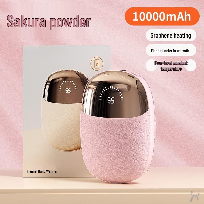 ZISIZ Plush Magnetic USB Rechargeable Hand Warmer