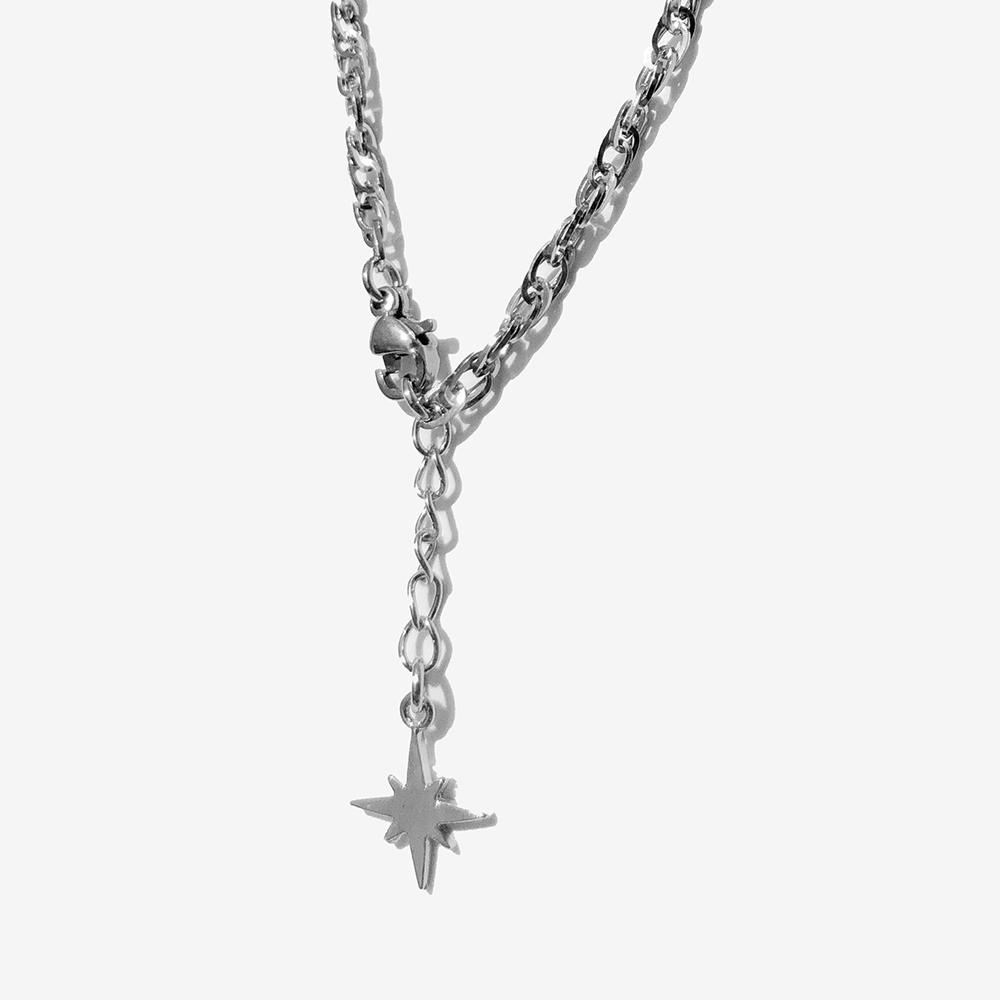 Rush Off Surgical Steel Twinkle Star Chain Bracelet / Twinkle Star Chain Bracelet-Anklet