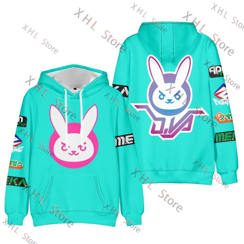 Cool Anime Dva Mikina Cosplay Pulovr Osobnostní Logo Mikina Cool Dámské A Pánské Ležérní Streetwear Oblečení Králík Kawaii Dětské T