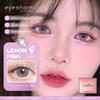 EYESHARE 1pair Lemon Gray Contact Lenses 14.0mm Korean Natural Brown Softlens Eye Contacts Cosmetics Pupils