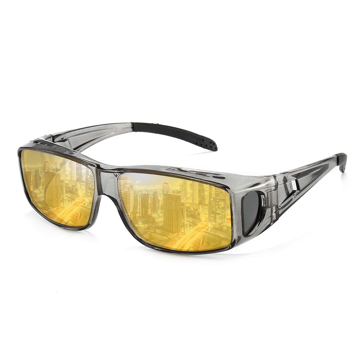 Night Polarized UV 400 for Night Night Night Day and Night and [Dollger] Sunglasses, Lenses, Protection, Ultra-lightweight, Driving, Fishing, Running,