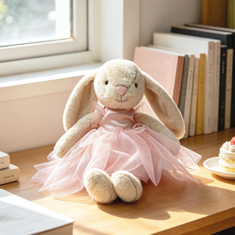Plüschhase und Bär Spielzeug für Kinder Handgefertigtes Geschenk für Kinder