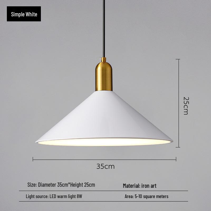 Nordic Loft Modern Chandelier: Industrial Retro Art Lighting for Living Room