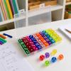 50 Piece Dice Set 14mm Six Sided Colored Dice, 10 Assorted Colors (5 Each), for Tabletop Games, Party Favors and Board Games