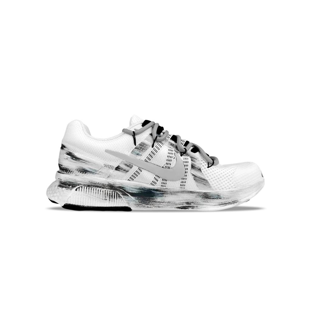 Nike Run Swift 2 Abrasion Resistant Breathable Abrasion Resistant Breathable Low top Running Shoes Men's Black White CU3517-101(Team40-)