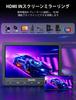 GOnavidio Headrest Monitor with Front HDMI SD 10.5-inch Built-in Speakers, Input, Full-Area Video, CPRM, USB,
