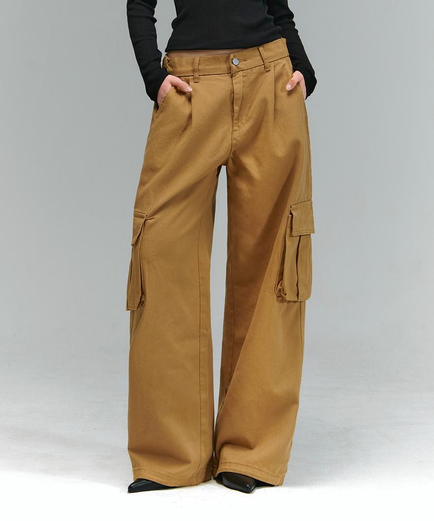 RANDOMOFF Btb : The Classic Cargo Jeans [Sand Beige]