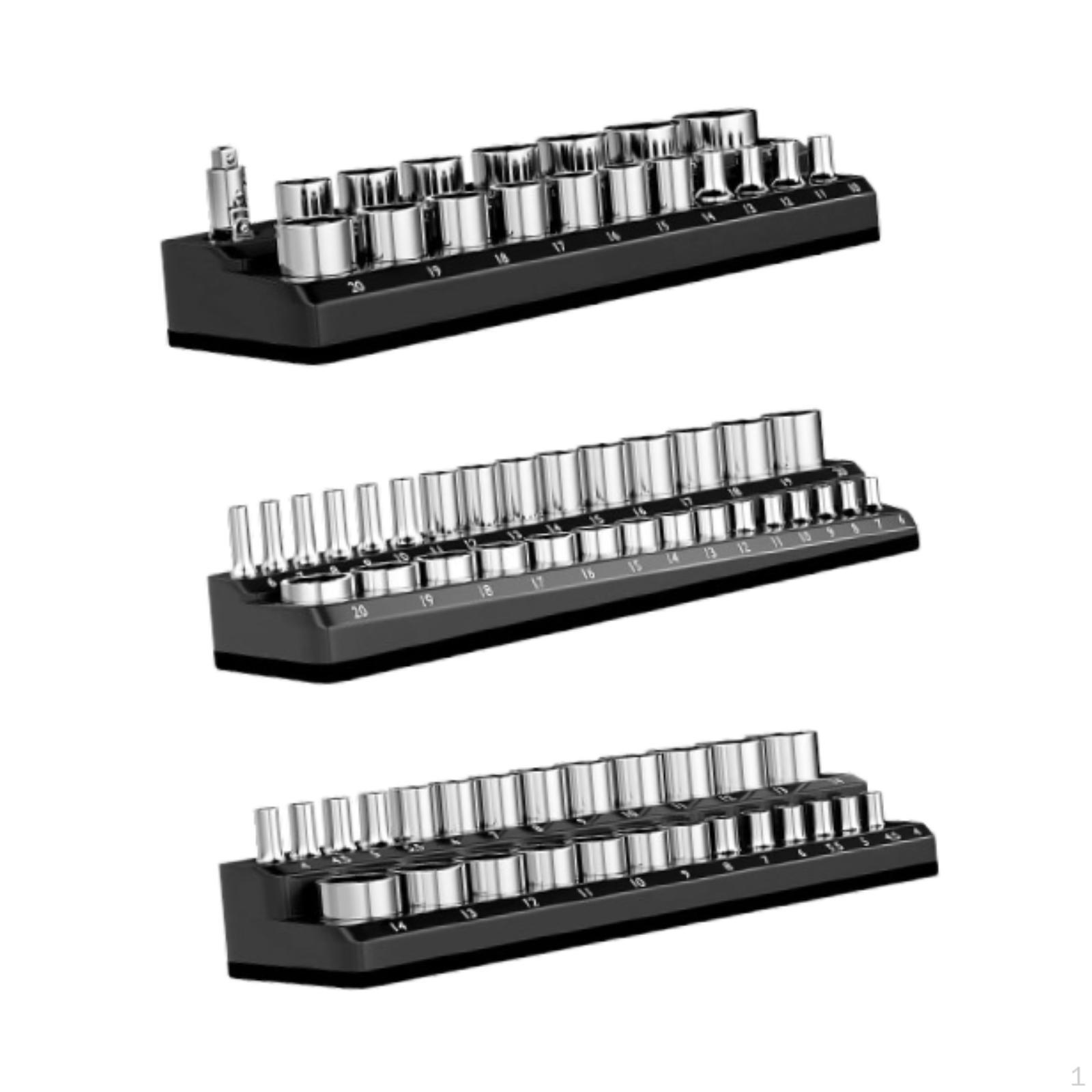 

3 комплекта органайзеров для гнезд для ящика с инструментами и верстака Black Metric