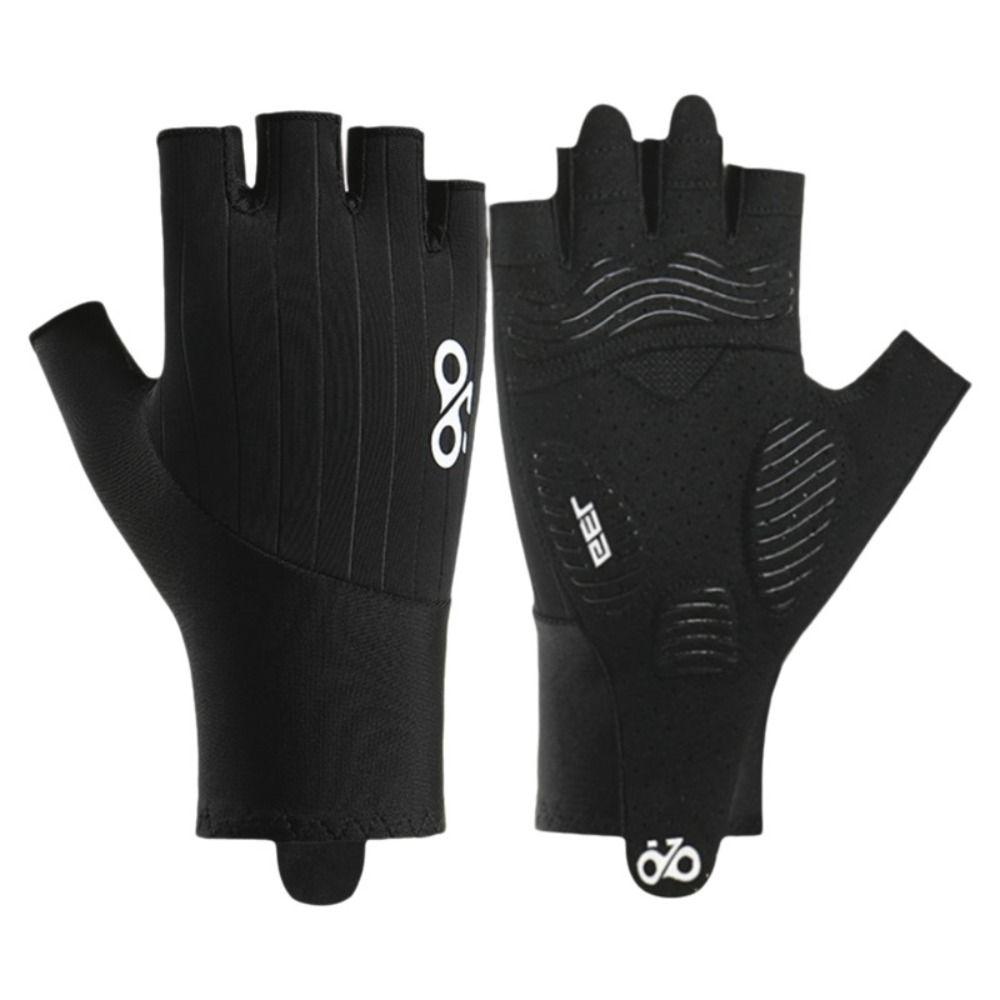 Breathable Half-finger Bicycle Gloves Anti-slip Biking Gloves New Cycling Gloves Fitness