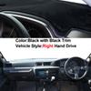 For Toyota Land Cruiser J80 LC80 For Lexus LX450 1990-1997 Car Dashboard Cover DashMat Avoid Light Pad Anti-UV Case Carpet
