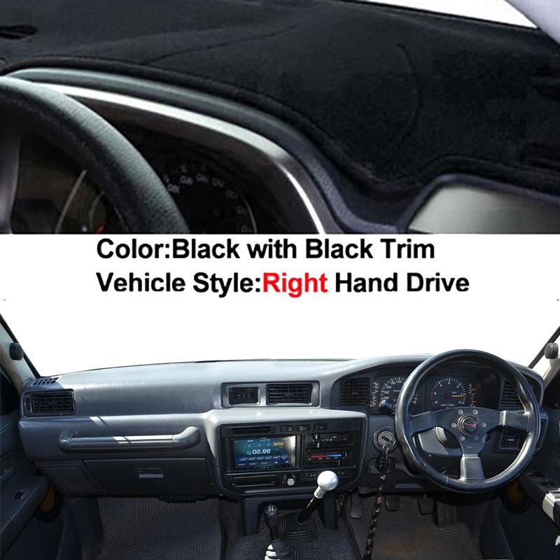 For Toyota Land Cruiser J80 LC80 For Lexus LX450 1990-1997 Car Dashboard Cover DashMat Avoid Light Pad Anti-UV Case Carpet