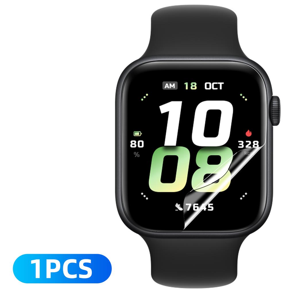 SOFT Protection Film for Honor Watch 5 Screen Protector Clear HD Flexible Anti-scratch Film Accessories (NOT GLASS)