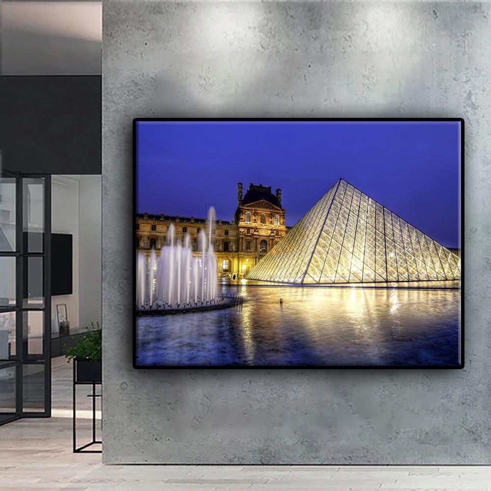 5D Diy Diamond Painting Louvre Museum Cross Stitch Full Diamond Embroidery Mosaic