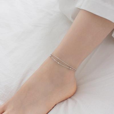 Dmoment Fabiana 925 Silber Fußkettchen