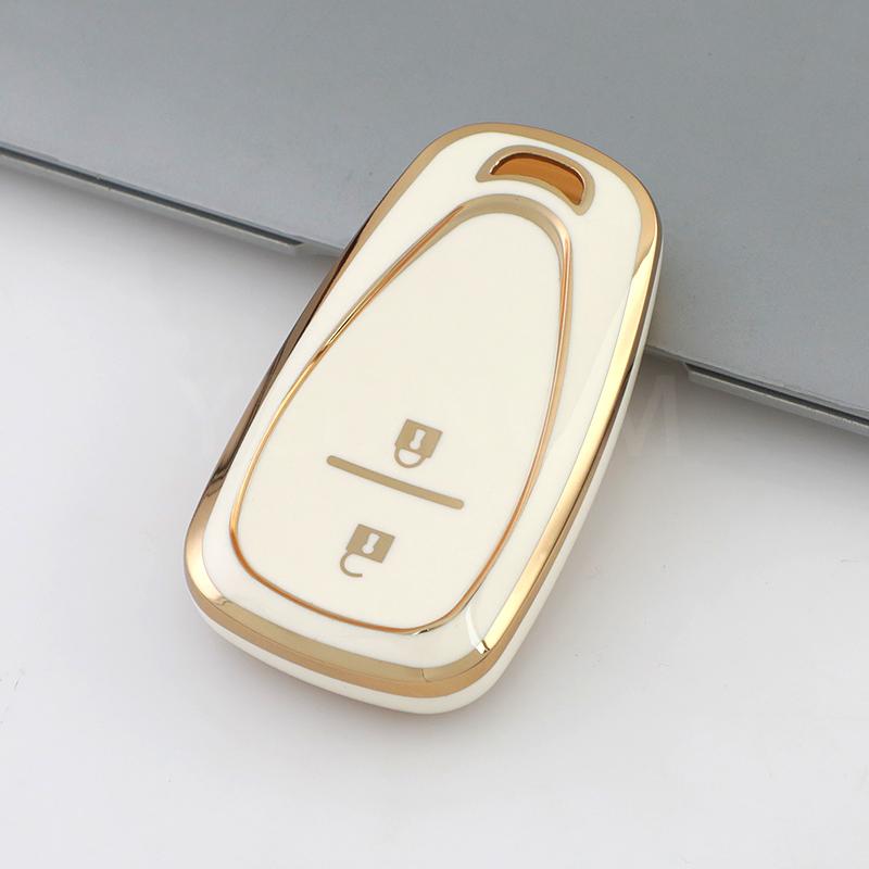 New TPU Car Key Case Key Cover For CHEVROLET Cruze Spark Camaro Volt Bolt Trax Malibu Captiva Equinox Trax Tracker AVEO Lova
