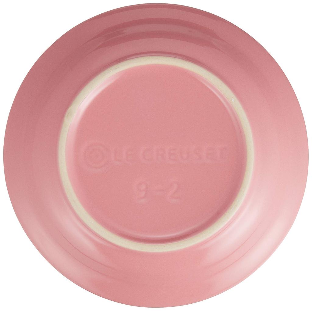 LE CREUSET LC 15cm Round Plate, Rose Quartz, Heat and Cold Resistant, Microwave and Oven Safe, Oven Dish, Bakeware [Official Japanese Product]