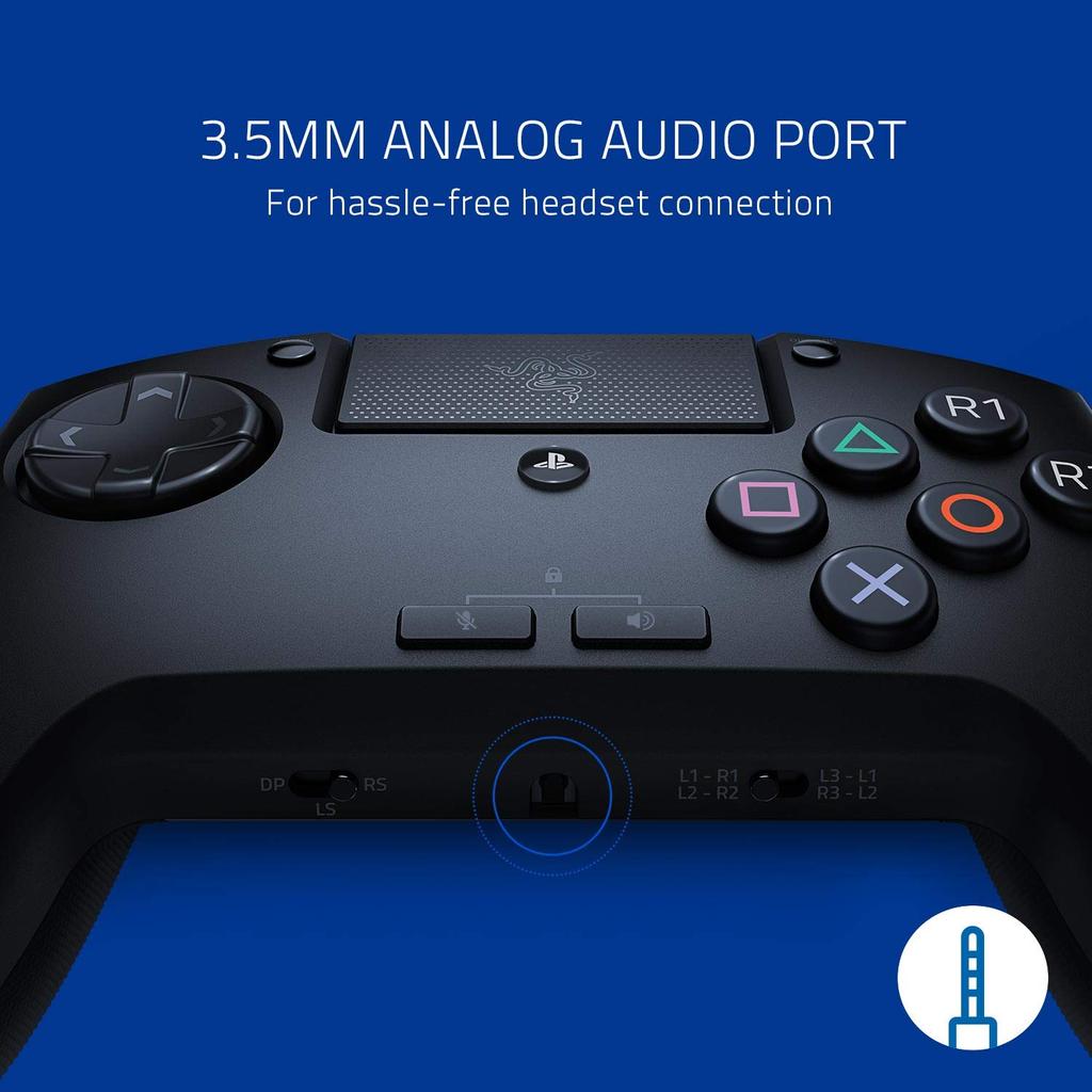 Razer Raion Fightpad for PS4 Controller for Fighting Games Akecon Design Compatible with PS4 PS5 PC Authorized Distributor Guaranteed [Japanese