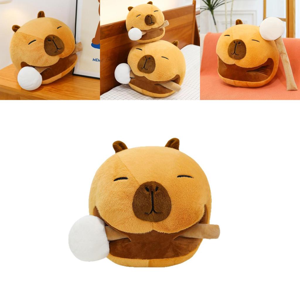 Plush Capybara Toy With Pp Cotton Filling For Kids And Home Decor