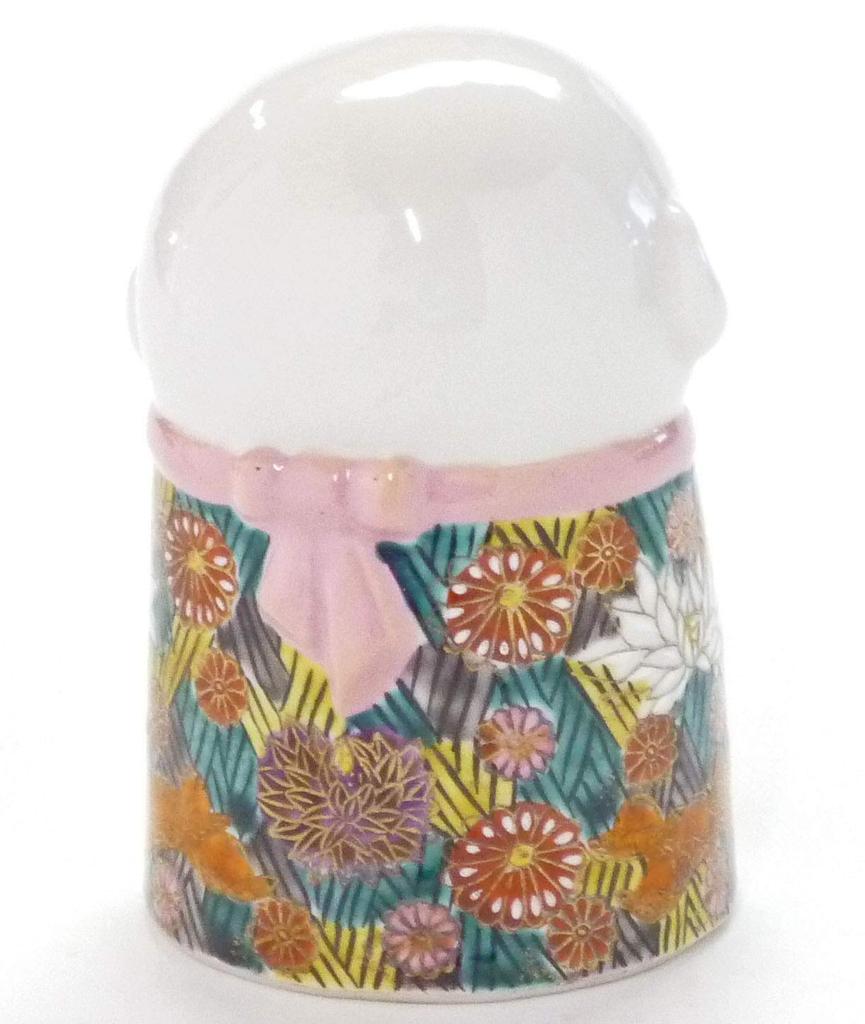 Kutani Jizo Kinkazume Interior [Auspicious Ornament] No. 3.5