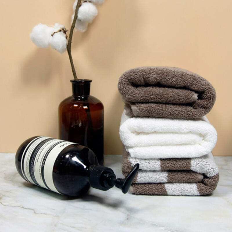 Fluffy Snoopy Melin Premium Combed Towel 30 counts 170g 1 sheet brown