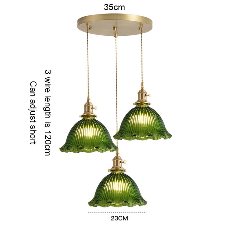 Home Decor Vintage Glass Pendant Lights For Kitchen Island Interior Antique Hanging Ceiling Lamps Nordic Suspensions Luminaire