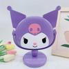 Kawaii cartoon character Kuromi girl makeup mirror desktop cute dressing mirror cute creative styling makeup mirror