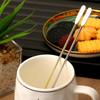 Fruit Sticks Stainless Steel Mixing Stick Long Handle Decoration Drink Stirring Reusable Ball Peen Stirring Rod Kitchen Drinks