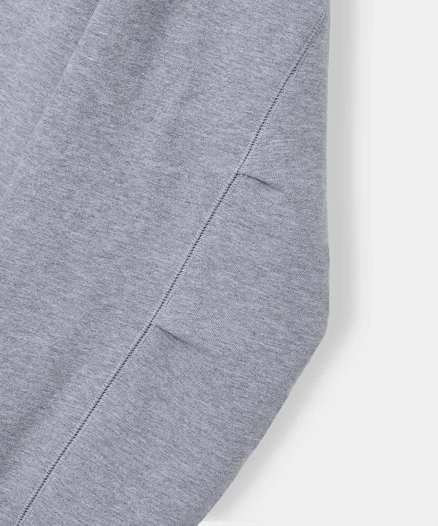 Dimiteulibeullaeg Four Seasons Essentials Sweatshirt_Crop Melange
