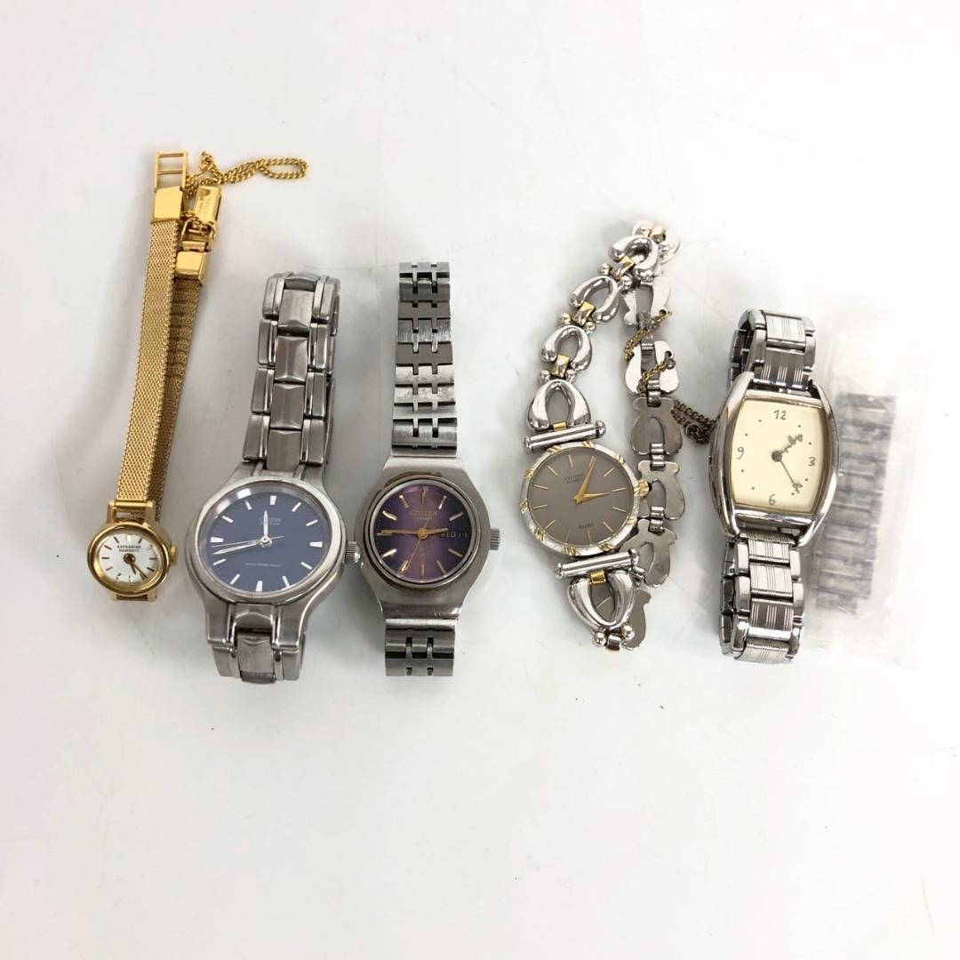 CITIZEN Citizen etc. Women s Watches Quartz Bulk Sale Set Brand Analog Junk Operation Unconfirmed Accessories Small Items